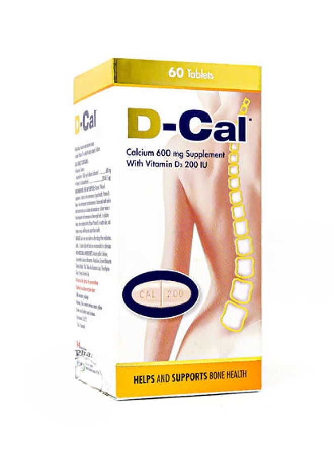 D-Cal Calcium With Vitamin D3 Tablets